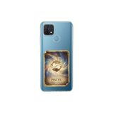 Oppo A15S ile Uyumlu Burç Kartları Balık Tasarımlı Şeffaf Silikon Kılıf