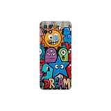Oppo A15S ile Uyumlu Grafiti Dream Street Tasarımlı Şeffaf Silikon Kılıf