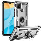 Oppo A15S Kılıf Sofya Yüzüklü Standlı Zırhlı Silikon Kılıf