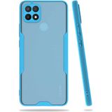 Oppo A15S Kılıf Ultra Ince Buzlu Zipax-Zr-Parfe