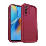 Oppo A16 Kılıf Viera Silikon - Bordo