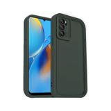 Oppo A16 Kılıf Viera Silikon - Koyu Yeşil