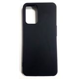 Oppo A16 Ruber Case Yumuşak Slikon Kılıf Siyah
