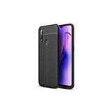 Oppo A31 Kılıf Niss Deri Görünümlü Silikon Kapak + Ekran Koruma 3745