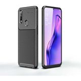 Oppo A31 Uyumlu Kılıf Karbon Dizayn, Kamera Koruyan, Esnek Special Seri - Siyah