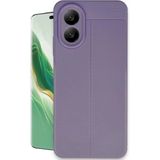 Oppo A38 Kılıf Auto Focus Kapak - Lila - 1 - Renkli