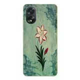 Oppo A38 Uyumlu Çiçek Deseni Baskılı Silikon Kılıf