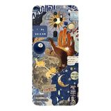 Oppo A5 2020 İle Uyumlu Siyah My Sun, My Moon Desenli Silikon Kılıf