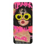 Oppo A5 2020 İle Uyumlu Siyah Punk Princess Desenli Silikon Kılıf