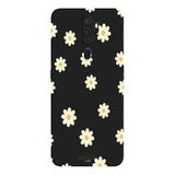 Oppo A5 2020 İle Uyumlu Siyah Sunny Dots Desenli Silikon Kılıf