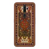 Oppo A5 2020 Uyumlu Anadolu Motif Halısı Baskılı Silikon Kılıf