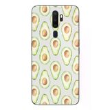Oppo A5 2020 Uyumlu Avakadolar Baskılı Silikon Kılıf