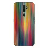 Oppo A5 2020 Uyumlu Gökkuşağı Karışımı Baskılı Silikon Kılıf