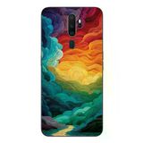 Oppo A5 2020 Uyumlu Gün Doğumu ve Batımı Baskılı Silikon Kılıf