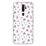 Oppo A5 2020 Uyumlu Karpuz ve Üzümler Baskılı Silikon Kılıf