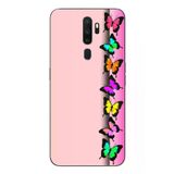 Oppo A5 2020 Uyumlu Kelebeklerin Rüyası Baskılı Silikon Kılıf