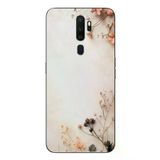 Oppo A5 2020 Uyumlu Kuru Dallar Baskılı Silikon Kılıf