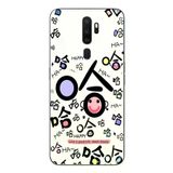 Oppo A5 2020 Uyumlu Mutlu Happy Baskılı Silikon Kılıf