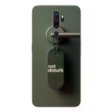 Oppo A5 2020 Uyumlu Not Disturb Baskılı Silikon Kılıf