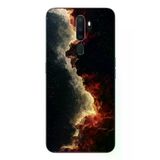 Oppo A5 2020 Uyumlu Uzay Boşluğu Baskılı Silikon Kılıf