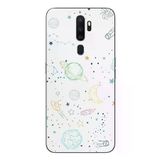 Oppo A5 2020 Uyumlu Uzay Yolculuğu Baskılı Silikon Kılıf