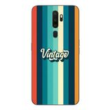 Oppo A5 2020 Uyumlu Vintage Baskılı Silikon Kılıf