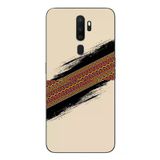 Oppo A5 2020 Uyumlu Yan Motif Baskılı Silikon Kılıf