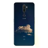Oppo A5 2020 Uyumlu You Can Do İt Baskılı Silikon Kılıf