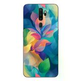 Oppo A5 2020 Uyumlu Yumuşak Dalgalı Baskılı Silikon Kılıf