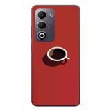 Oppo A5 4G Uyumlu Sade Kahve Kupası Baskılı Silikon Kılıf