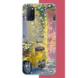 Oppo A52-A72-92 Uyumlu Sarı Mobilet Baskılı Silikon Kılıf
