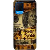 Oppo A54 4g Kılıf Desenli Baskılı Tpu Rubber Kapak Money - 001-Renkli