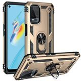 Oppo A54 4g Kılıf Yüzüklü Magnetic Antişok Korumalı Silikon Kapak