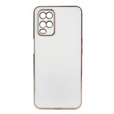 Oppo A54 4g Kılıf Zore Bark Kenarları Altın Renk Kılıf