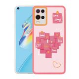 Oppo A54 4g Kılıf Zore M-fit Desenli Kılıf Love Story No2