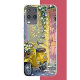 Oppo A54 Uyumlu Sarı Mobilet Baskılı Silikon Kılıf