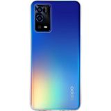 Oppo A55 1mm Süper Silikon Şeffaf Kılıf