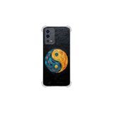 Oppo A55 ile uyumlu Köşe Korumalı Kılıf Metamorfoz Dualite Tasarımlı Uv Baskılı