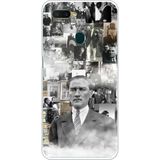 Oppo A5S-AX7-A12 Uyumlu Mustafa Kemal Atatürk Kolaj Baskılı Silikon Kılıf