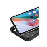 Oppo A60 Kılıf Auto Focus Karbon Kapak - Siyah