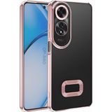 Oppo A60 Kılıf Köşeleri Renkli Şeffaf Kamera Korumalı Silikon Luxury Kapak