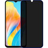 Oppo A60 Uyumlu 150C Antistatik Esd Tam Kapatan Hayalet Kırılmaz Cam Ekran Koruyucu - Siyah