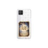 Oppo A73 ile Uyumlu Burç Kartları Kova Tasarımlı Şeffaf Silikon Kılıf
