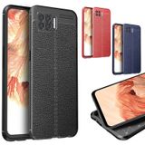 Oppo A73 Kilif Focus Deri Desen Silikon Arka Kapak 488492217