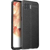 Oppo A73 Kilif Focus Deri Desen Silikon Arka Kapak
