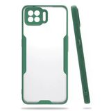 Oppo A73 Kılıf Platin Silikon - Yeşil-(5796)