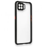 Oppo A73 Miami Şeffaf Silikon Siyah Kılıf