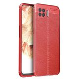Oppo A73 Uyumlu Kılıf Auto Focus Kapak - Kırmızı