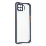 Oppo A73 Uyumlu Kılıf Miami Şeffaf Silikon - Gri