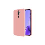Oppo A9 2020 Içi Kadife Soft Logosuz Lansman Silikon Kılıf - Pembe
